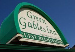 Green Gables Inn sign (on GreenGablesInn.ca)